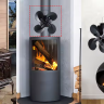 Вентилятор на теплову енергію Ecofan Canada Plum 4 (на трубу димоходу) магнітний