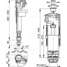 Выпускной комплект Alca Drain SA2000S 1/2" CHROM