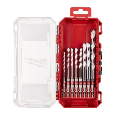 Набор сверл универсальных ShW HEX PACKOUT MILWAUKEE (8шт) (4/5/5/6/6/8/10/12мм) (4932493871)