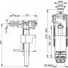 Выпускной комплект Alca Drain SA2000 1/2" CHROM