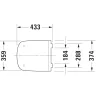 DURAVIT Сидіння для унітазу Durastyle (дуропласт, вільно падаюче) (63790000)