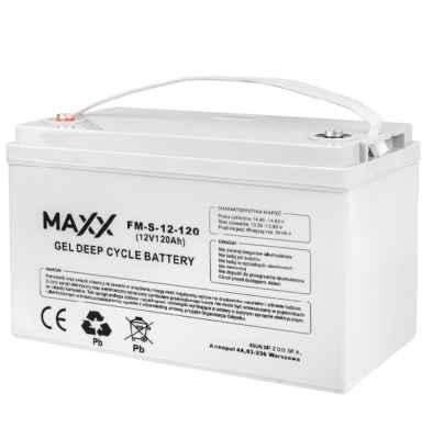 Акумулятор гелевый MAXX GEL DEEP CYCLE 12V 120Ah