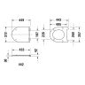 DURAVIT Сидіння для унітазу Durastyle (дуропласт, вільно падаюче) (0020790000)