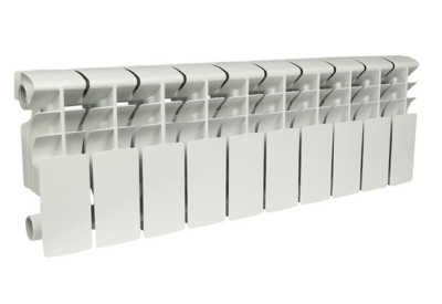 ALLTERMO Радиатор алюминиевый UNO COMPACTO белый 200/80 (110W)