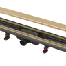 Душевой трап Alca Drain APZ20-650-G-B Simple Gold-шлифованный мат