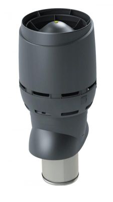 VILPE Вентиляционный выход FLOW XL 200/300/500 серый (350137)