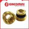 Переходник с герметичной прокладкой под евроконус GIACOMINI (R483Y003) 3/4"x1/2"