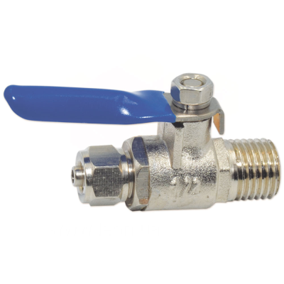 Kinetico Кран для зворотного осмосу 1/4" (трубка) х1/4" нар. (265000)