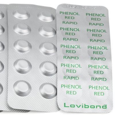 Lovibond Таблетки для вимірювання pH - PhenolRed (10 шт.) (511792BT)