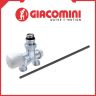 Комплект подключения GIACOMINI (R356BХ062) нижний для двухтрубных систем прямой + пласт. трубка