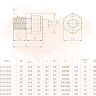 Fluidfit Переход 1/4" (трубка) х 1/4" нар. (HPC1/4-N02G)