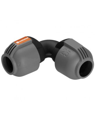 Соединитель L-образный Gardena Quick & Easy 25 мм (02773-20)