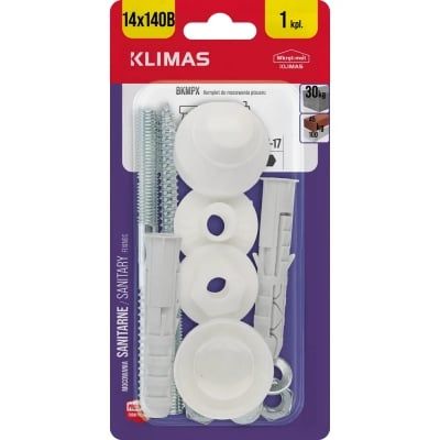 Wkret-met Комплект крепления умывальника/писсуара 14/10x140 (BKMPX-14140B)