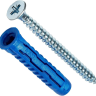 Дюбель универсальный с шурупом RAWLPLUG 4ALL (1шт.) PZ2