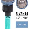 Форсунка R-VAN для дождевателя RAIN BIRD 1804 R-VAN-14 45-270° (2.4-4.6 м)