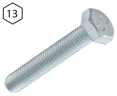 Koelner Болт М8х120 (коротка різьба) (St/цинк), 329-441