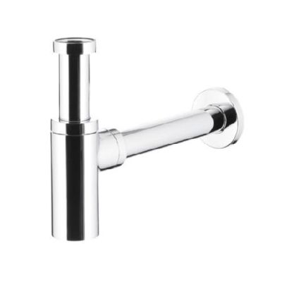 Сифон для Умивальника KFA Armatura металевий с накидною гайкою ХРОМ 5/4"x32 (600-003-00)