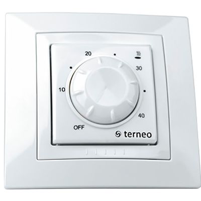 Терморегулятор TERNEO RTP White (для теплого пола)