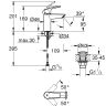 GROHE Смеситель Eurosmart New для умывальника (23922003)