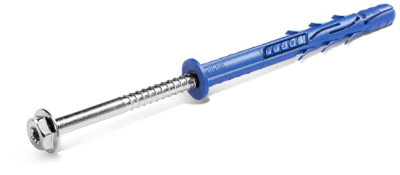 Дюбель рамный нейлоновый с шурупом под ключ/Torx RAWLPLUGR-FF1-N-K (1шт.)