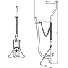 Такер SANDER КНТ TK-100 (пистолет для PEX-клипс)