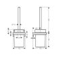 Hansgrohe AddStoris Ершик для унитаза (41752000)