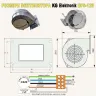 KG Elektronik Вентилятор для котла DPS-120 (50вт.240м.куб)