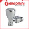 Кран хромированный угловой под термоголовку GIACOMINI (T431CX003) 1/2''
