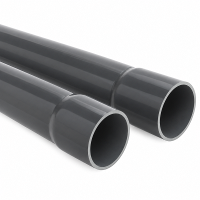 Труба НПВХ напірна клейова Martoni Acquapress PVC-U 75х3,6 - PN10 (6м) (4002075036600)