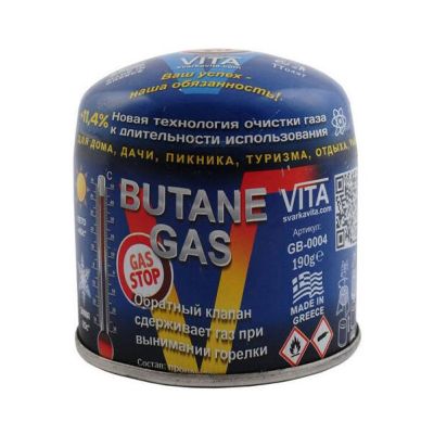 Баллон газовый VITA 44V151 190г (GB-0004)