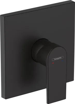 Hansgrohe Змішувач Vernis Shape вбудований для ванни/душу 2 положення, для IBOX, чорний матовий (71468670)