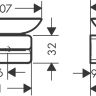 Hansgrohe AddStoris Мильниця (41746000)