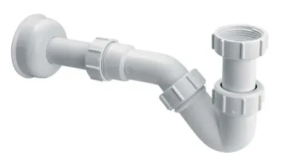 Сифон для Біде McAlpine 1 1/4х32 з розетою (HC23)