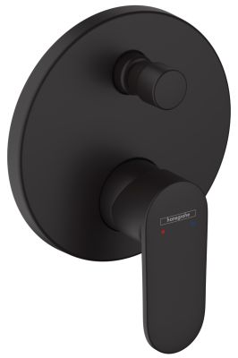 Hansgrohe Смеситель Vernis Blend вбудований для ванны/душа 2 положения, для IBOX, черный матовий (71466670)