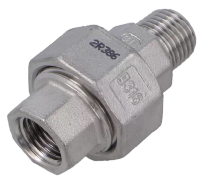 GEBO G316 Сгон (американка) 1/4" (прокладка) (6341-014)