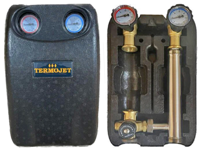 TERMOJET Насосная група в ЕРР (180) з термоклапаном 1" ВР 25-55°С (левая) (НГ-46 Л)