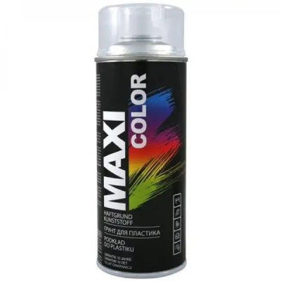 Maxi Color Грунт аэрозольный для пластика бесцветный - 400 мл. (MX0029)