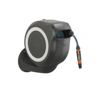 Gardena Катушка RollUp M настенная автоматическая + набор для полива, 20 м (18612-20)