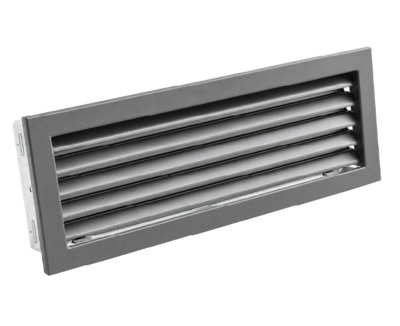 DARCO Каминная решетка Ventlab V чорна KRVZS 450x170 (НЕрухомі жалюзі) (475см2) (KRVZS450x170-ML.CZ)