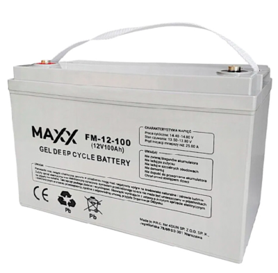 MAXX FM-S-12 GEL Аккумулятор гелевый 100 ампер