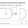 Мембрана для гидроаккумулятора Se.Fa 60-80-100л (Ø9см) (F0A0200)