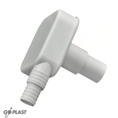 Сифон для пральної машини GoPlast D25/32 мм білий (1209B00000)