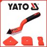 Набір шпателів для силікону із щіткою YATO YT-52621