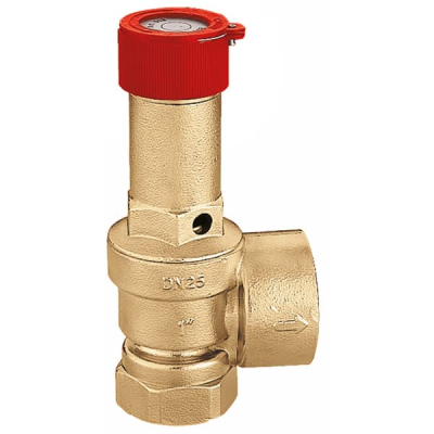 Мебранный предохранительный клапан 1" х 1 1/4" ВВ 6,0 bar 5-110°C Caleffi S.p.a. (513660)