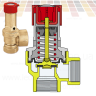 Мебранный предохранительный клапан 1" х 1 1/4" ВВ 6,0 bar 5-110°C Caleffi S.p.a. (513660)