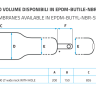 Мембрана для гидроаккумулятора Se.Fa 150-200л (Ø15см) проходная (F0A0276)
