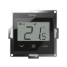 ENGO Комнатный термостат с Wi‑Fi, 230В, монтаж под рамку 55x55, черный (E55-B)