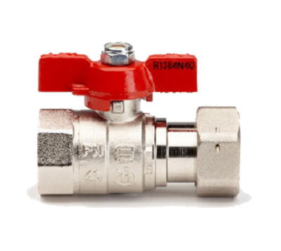 Enolgas Кран с накидной гайкой прямой 1" (R1384N40)