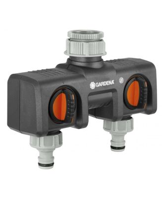 Распределитель Gardena 2-канальный бесшумный G 3/4-1 (08193-20)