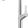 KFA Armatura Смеситель DUERO Design для кухни вытяжной излив INOX (6623-220-22)